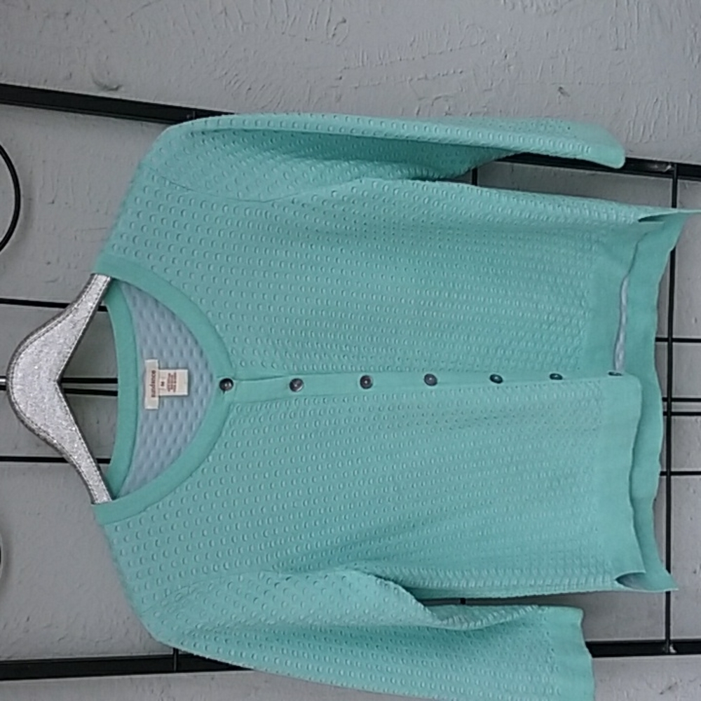 Sundance Women's Textured Button Front Cardigan S… - image 1